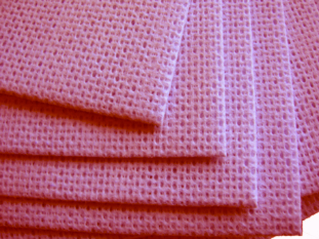 Heavy Weight General Purpose Wiping Cloths Red Pack of 25